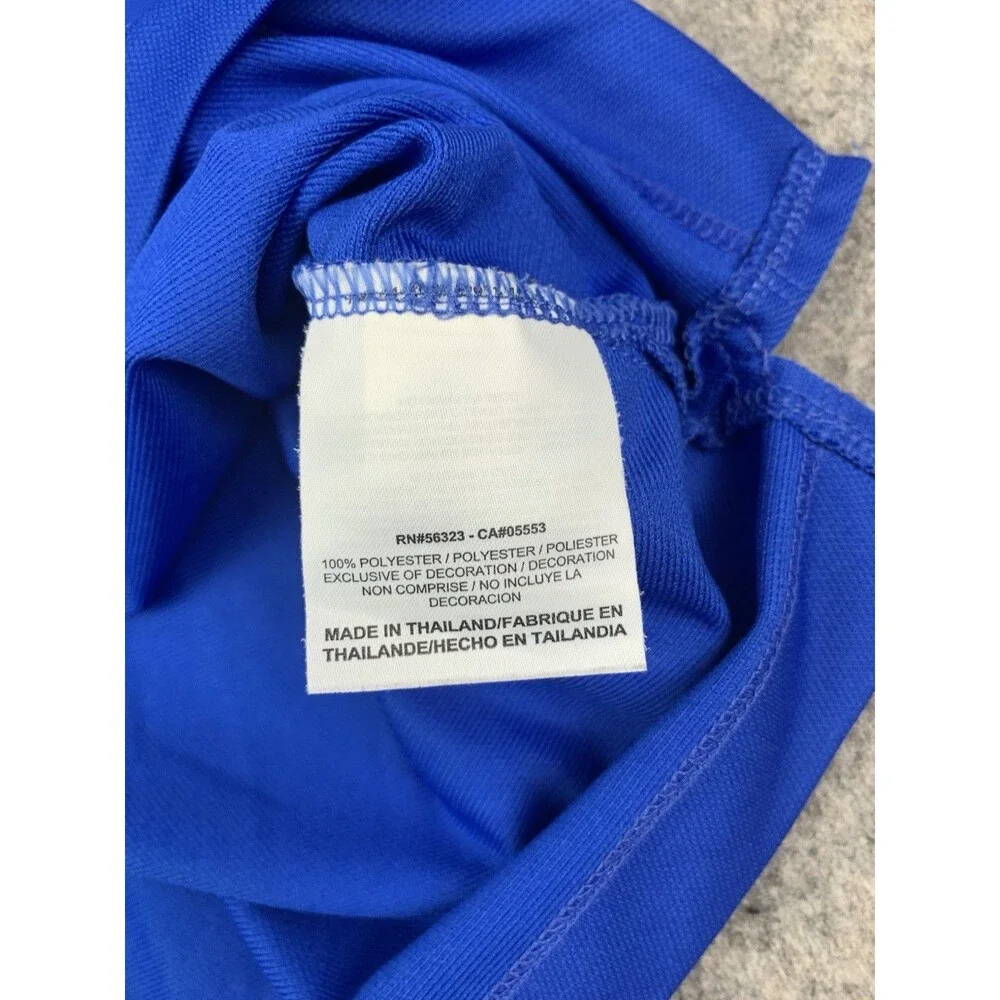 DePaul Blue Demons Nike Dri Fit Polo Shirt, Blue, Moisture Wicking, Size XL